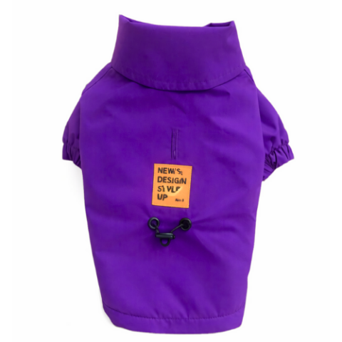 SMILE - MOR WATERPROOF Su Geçirmez Yağmurluk ( Polar Astarlı )