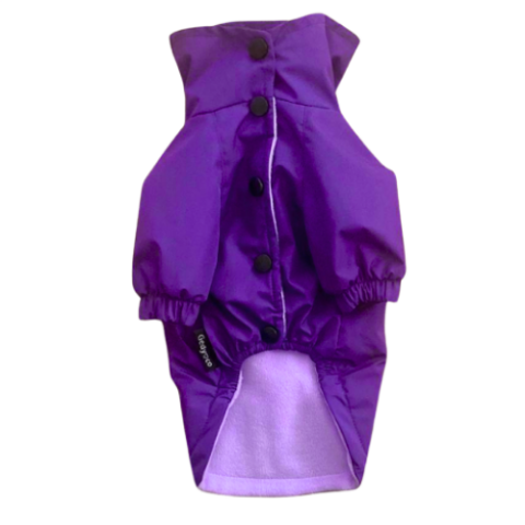 SMILE - MOR WATERPROOF Su Geçirmez Yağmurluk ( Polar Astarlı )