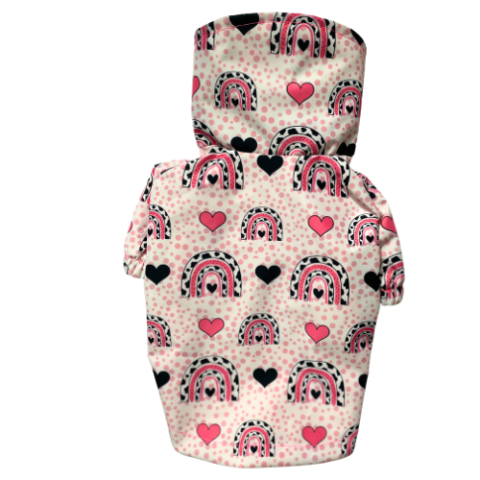 PINK COW- WATERPROOF Su Geçirmez Yağmurluk ( Penye Astarlı )