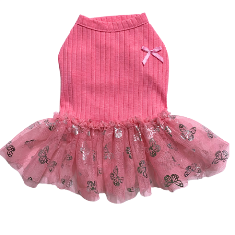 PINK BUTTERFLY - TÜTÜLÜ ELBİSE