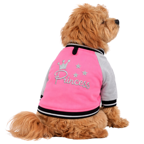 PRINCESS - PEMBE GRİ KOLEJ CEKET