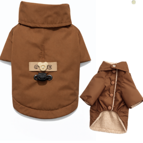 PEARL- TARÇIN KAHVE WATERPROOF Su Geçirmez Yağmurluk ( Welsoft Astarlı )