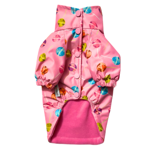 PINKO LOLIPOP- WATERPROOF Su Geçirmez Yağmurluk ( Polar Astarlı )