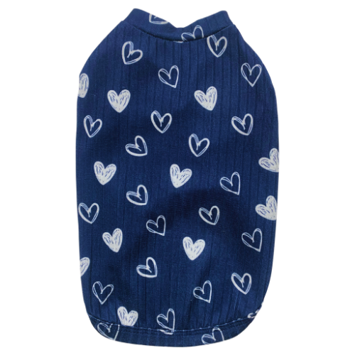LOVE NAVY BLUE - KOLSUZ TİŞÖRT