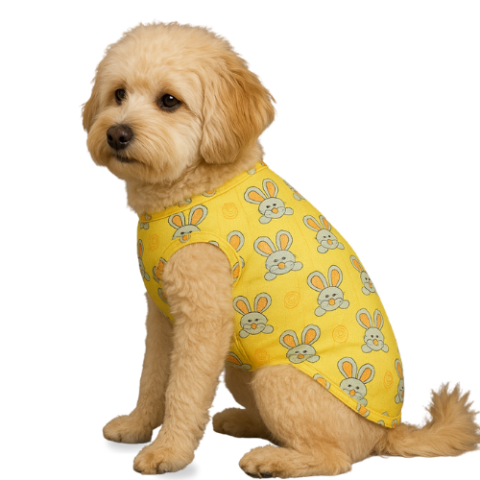 RABBIT YELLOW - KOLSUZ TİŞÖRT