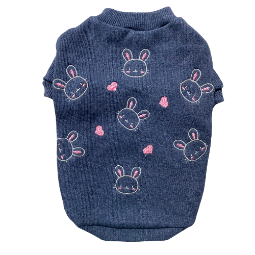 BUNNY PINK - INDIGO KAŞKORSE BASIC SWEATSHIRT