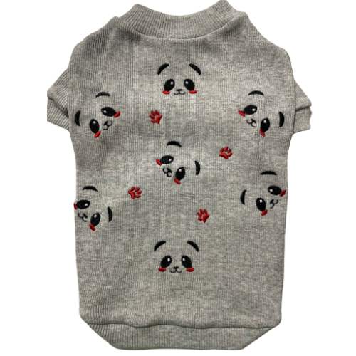 RED PANDA - GRİ KAŞKORSE BASIC SWEATSHIRT