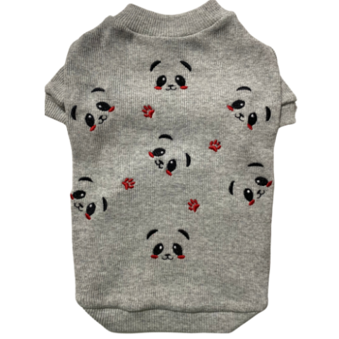 RED PANDA - GRİ KAŞKORSE BASIC SWEATSHIRT