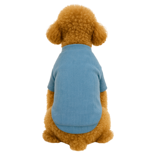 NİL MAVİ - KAŞKORSE KOLLU TİŞÖRT