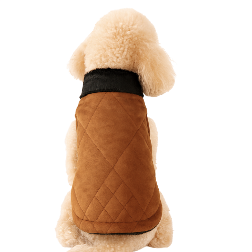 NUBUK    -  BAKLAVA TABA KAPİTONE YELEK