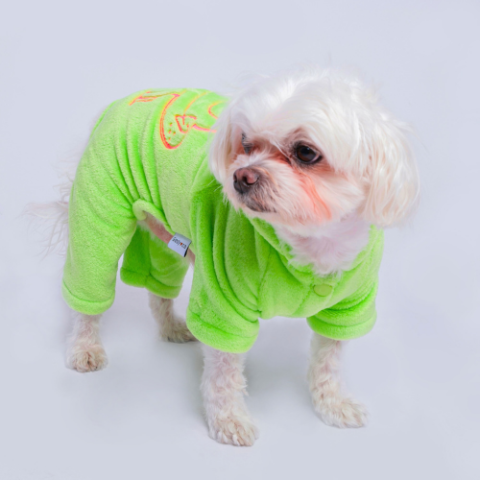 FROGLET-  NEON YEŞİL ULTRASOFT TULUM (NEON PEMBE NAKIŞLI)