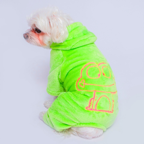 FROGLET-  NEON YEŞİL ULTRASOFT TULUM (NEON PEMBE NAKIŞLI)