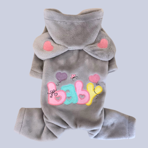 BABY PINK - GRİ ULTRASOFT TULUM