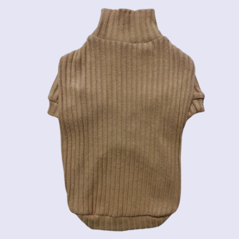 BEJ-BALIKÇI YAKA YUMOŞ SWEAT