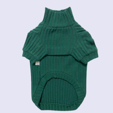 ZÜMRÜT-BALIKÇI YAKA YUMOŞ SWEAT