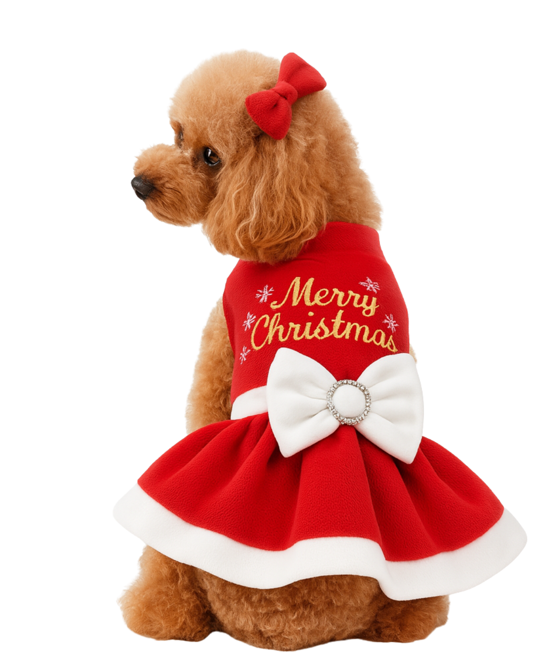 MERRY CHRISTMAS - ULTRASOFT KIRMIZI ELBİSE