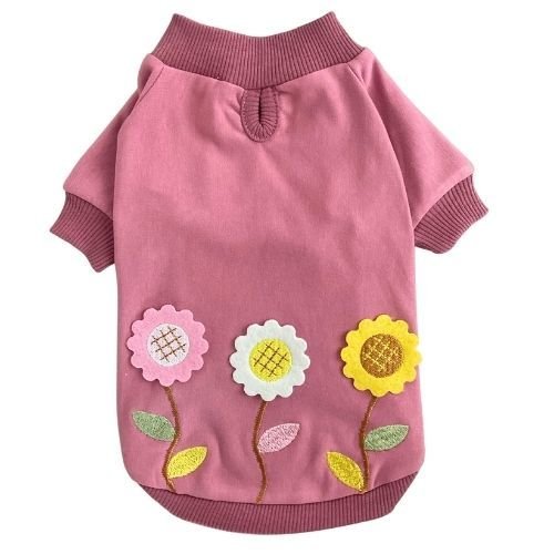 DAISY  PINK   SWEATSHIRT - İÇİ POLARLI