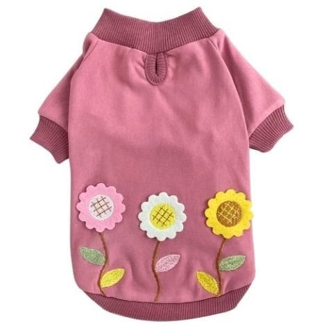 DAISY  PINK   SWEATSHIRT - İÇİ POLARLI