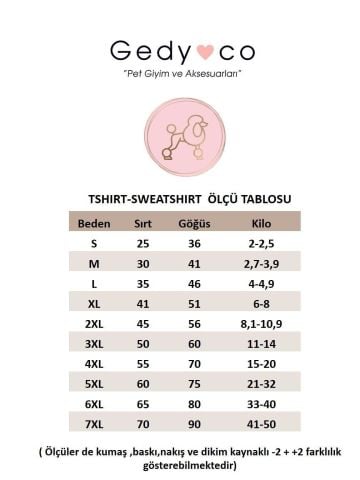 DAISY  PINK   SWEATSHIRT - İÇİ POLARLI