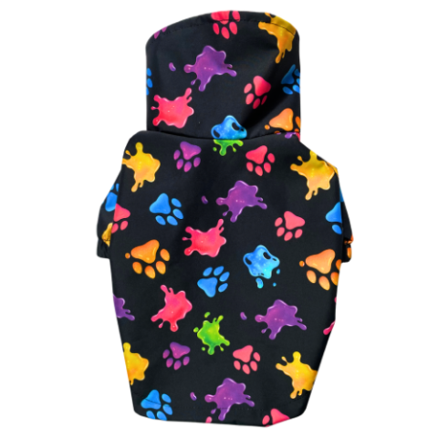 COLORFUL PAWS - WATERPROOF Su Geçirmez Yağmurluk ( Polar Astarlı )