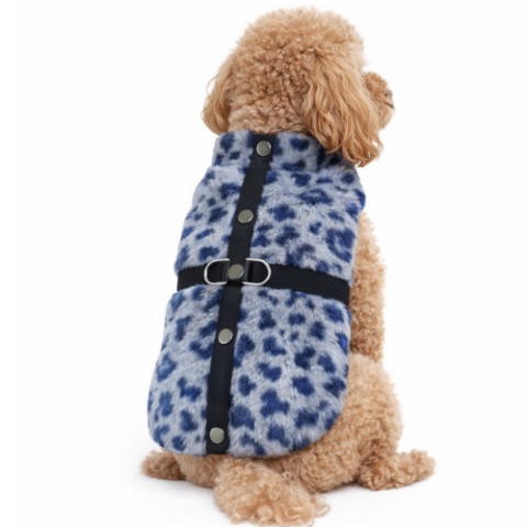 AURA - MAVİ TOSKANA TASMALI YELEK