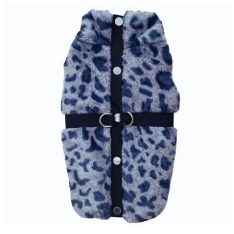 AURA - MAVİ TOSKANA TASMALI YELEK