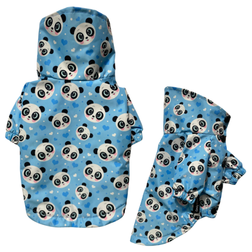 BLUE PANDA- WATERPROOF Su Geçirmez Yağmurluk ( Polar Astarlı )