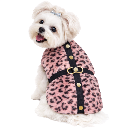 AURA - PEMBE TOSKANA TASMALI YELEK