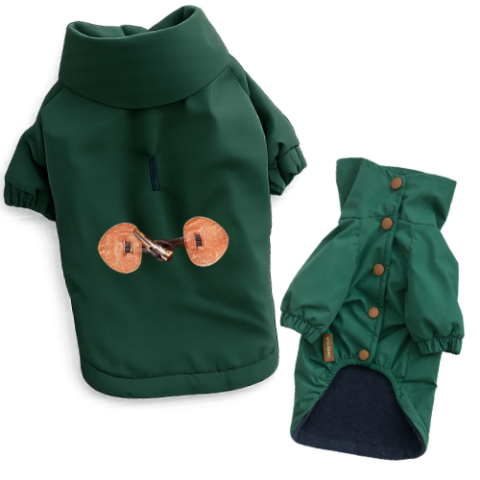 ADAMS - ZÜMRÜT YEŞİL WATERPROOF Su Geçirmez Yağmurluk ( Polar Astarlı )